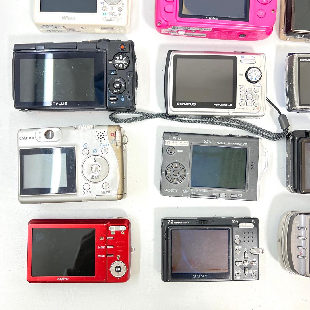 デジカメ　24台　まとめ売り　Canon Nikon SONY OLYMPUS他