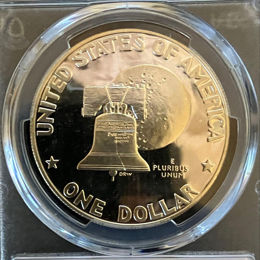 アメリカ 1976-S アイゼンハワー プルーフOne Dollar銀貨