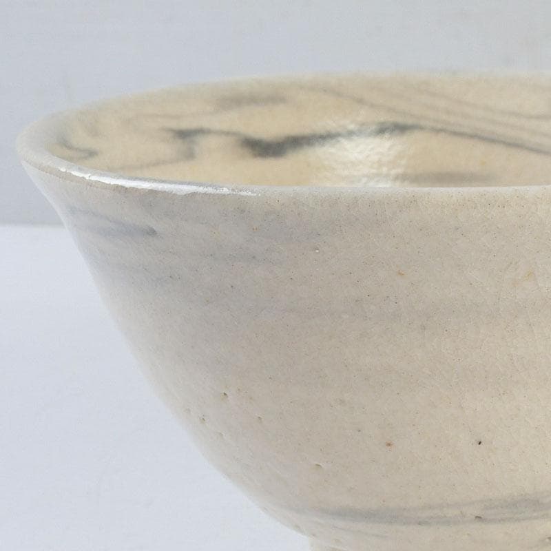 茶道具　瀬戸焼　福海窯　水野鉐一作　茶碗　共布共箱　C　9408