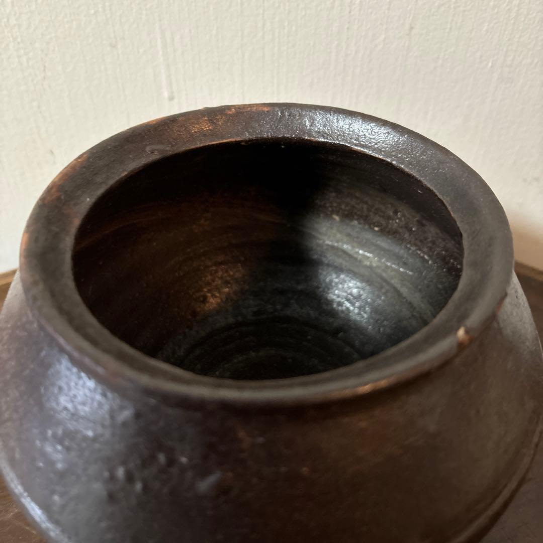 李朝　壺　オンギ 韓国アンティーク　その21 骨董品.コウケンテツ.平松洋子