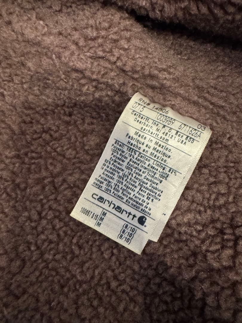 Carhartt パープル フード付きジャケット