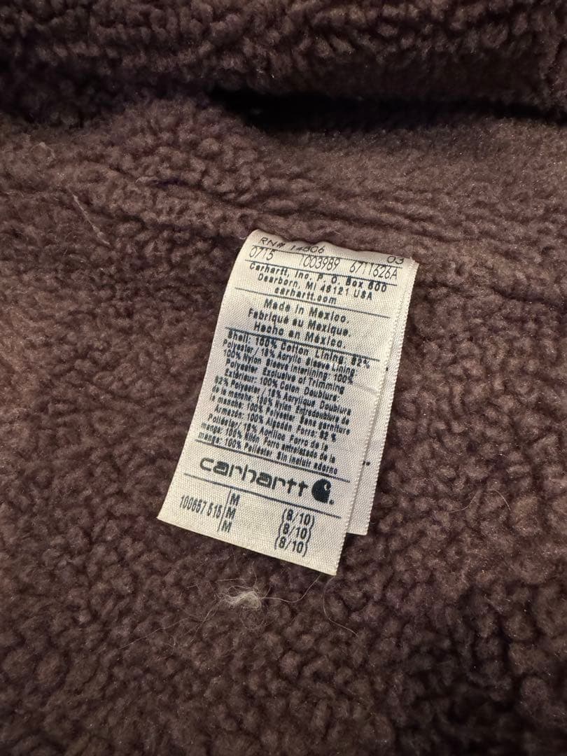 Carhartt パープル フード付きジャケット