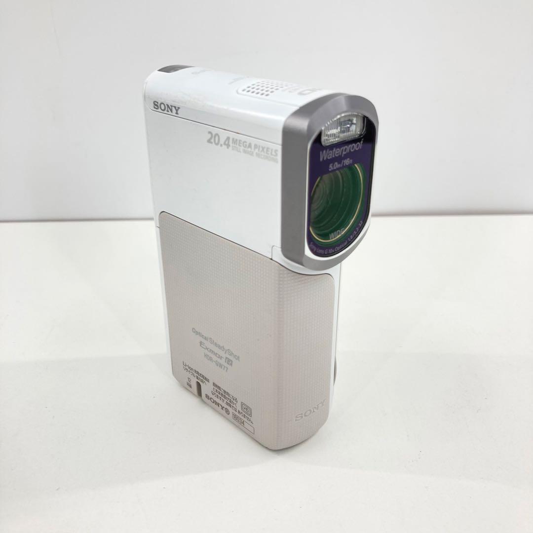 SONY デジタルHDビデオカメラ HDR-GW77 防水 手ぶれ補正 動作OK