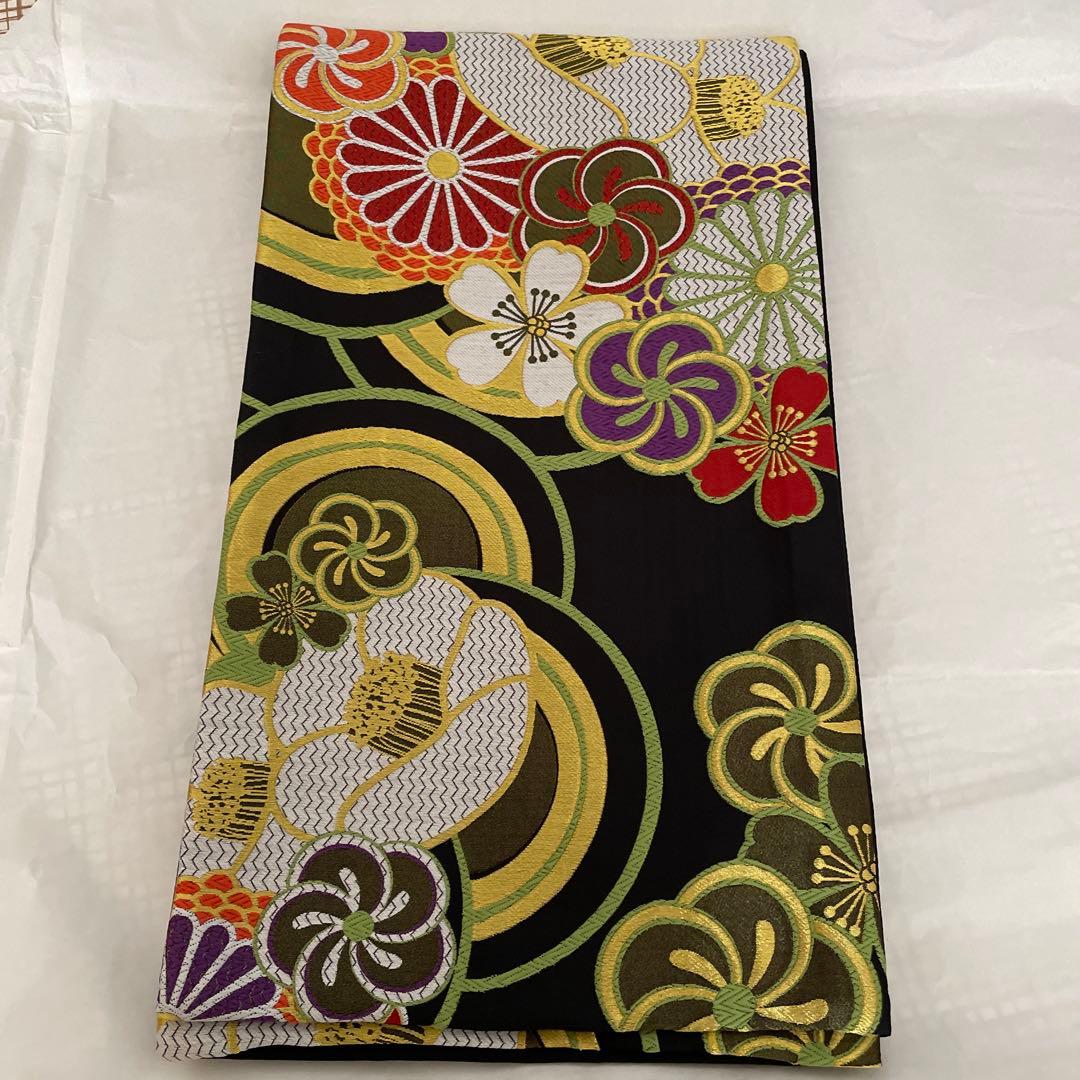 最終値下げ 美品 成人式　振袖・長襦袢・袋帯3点SET【アッシュエル】H・L