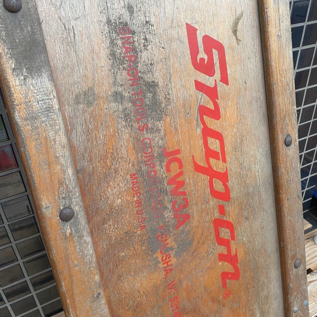 ヴィンテージSnap-on クリーパー寝板 店舗什器 インダストリアル USA製