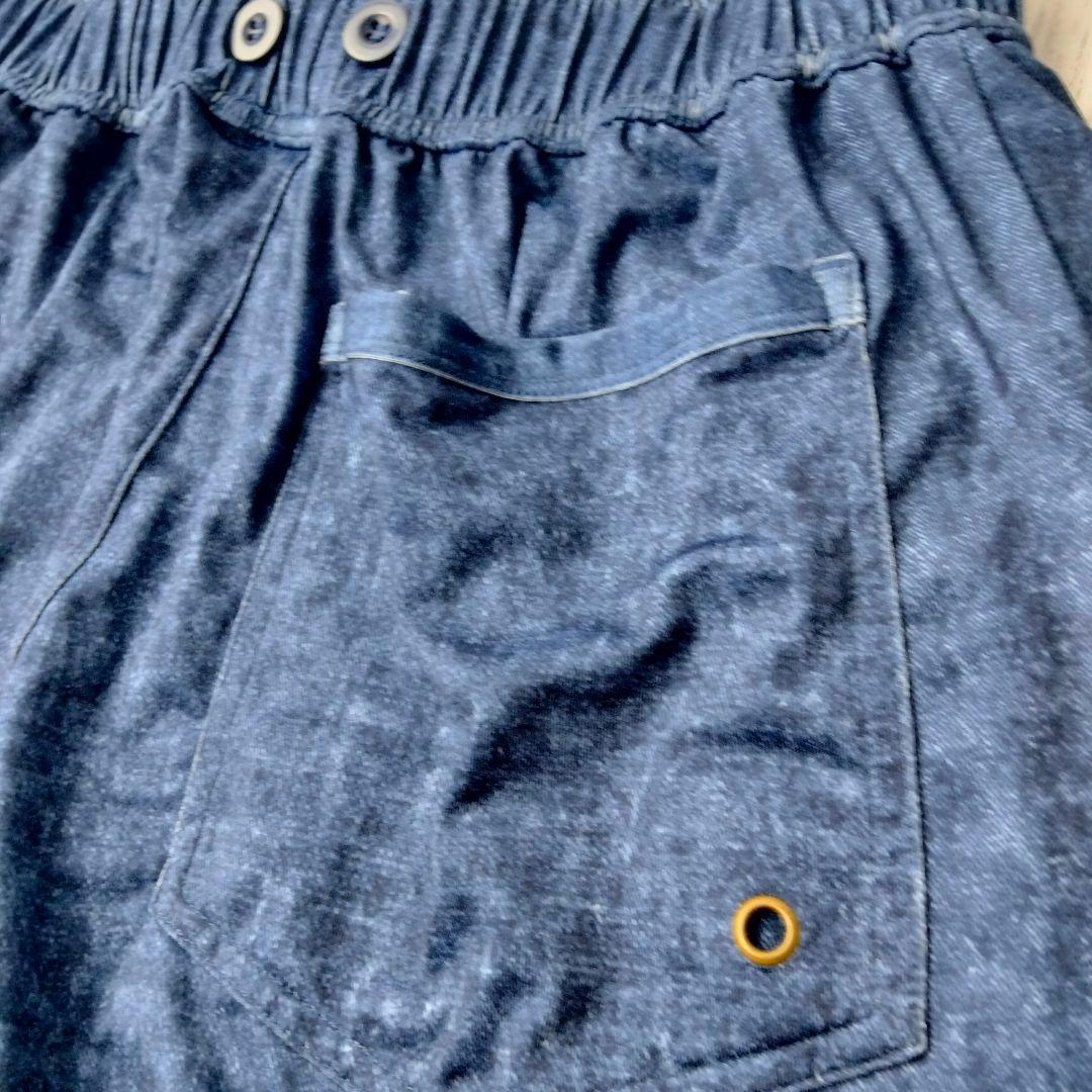 muta marine【美品】ラッシュガード　セットアップ　デニム柄　ゴルフも◎