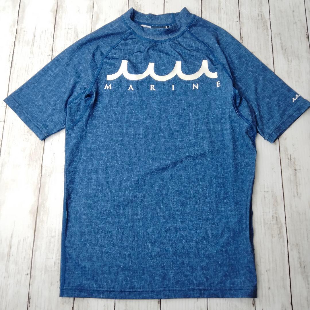 muta marine【美品】ラッシュガード　セットアップ　デニム柄　ゴルフも◎