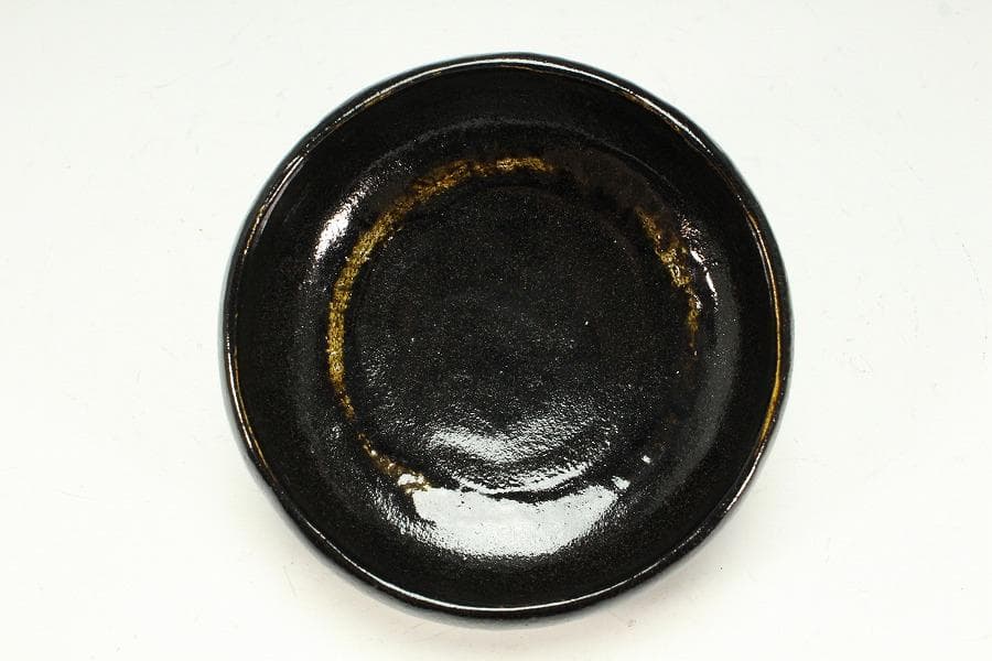 大特価 茶道具 黒楽馬盥茶碗 平夏茶碗 松楽造 銘 好日大徳寺書付K-LC541