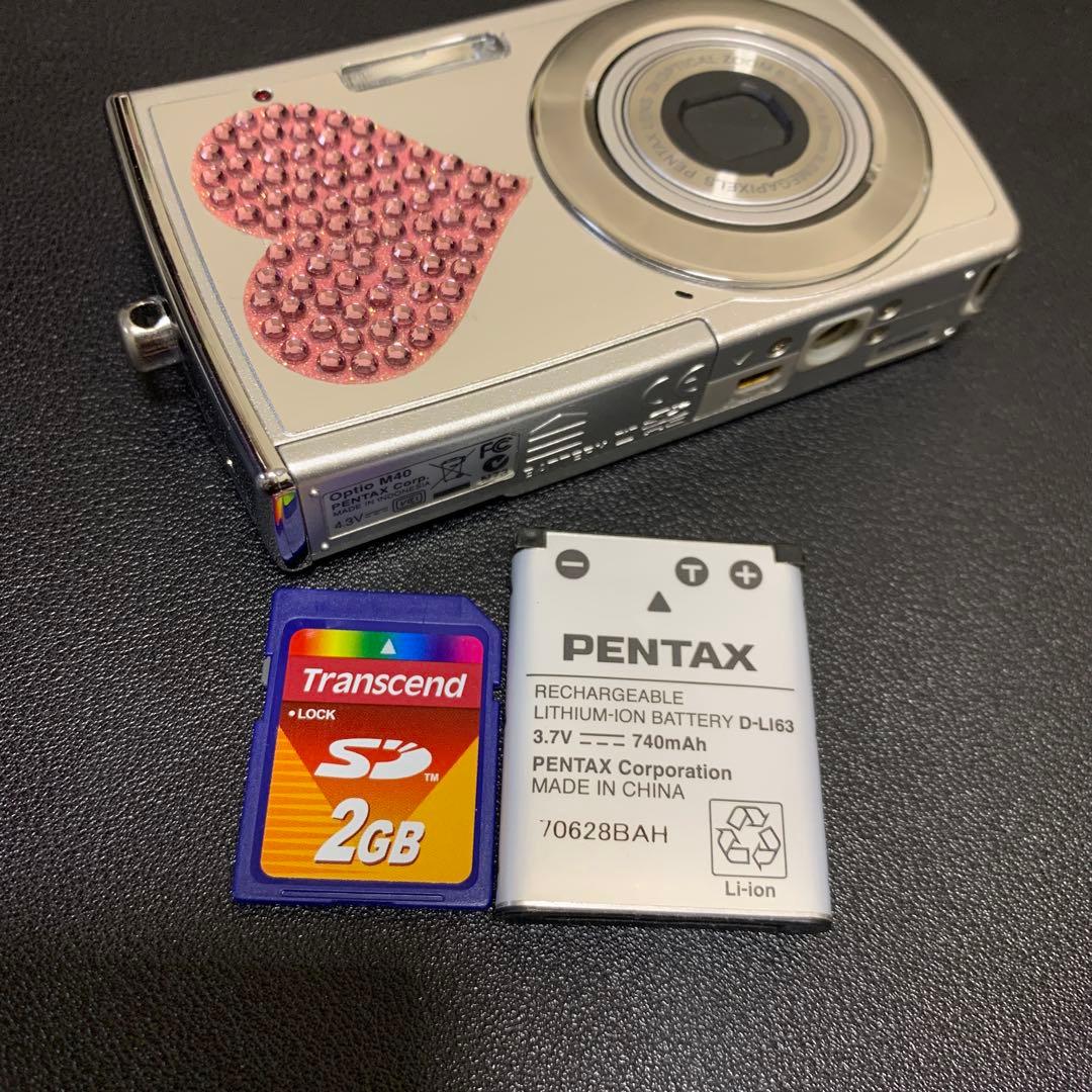 美品　ペンタックス PENTAX Optio M40 動作確認済