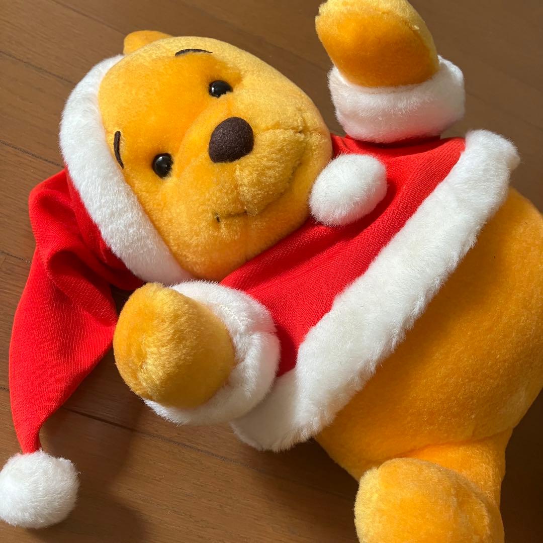 新品未使用 クリスマス ディズニー ぬいぐるみ タグ付き レトロ