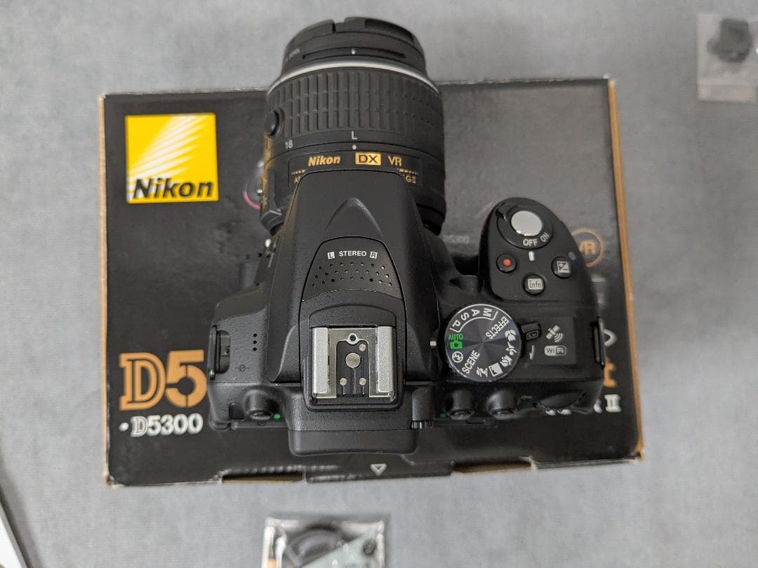 Nikon D5300 レンズキット 美品 ショット数6552 付属品完備