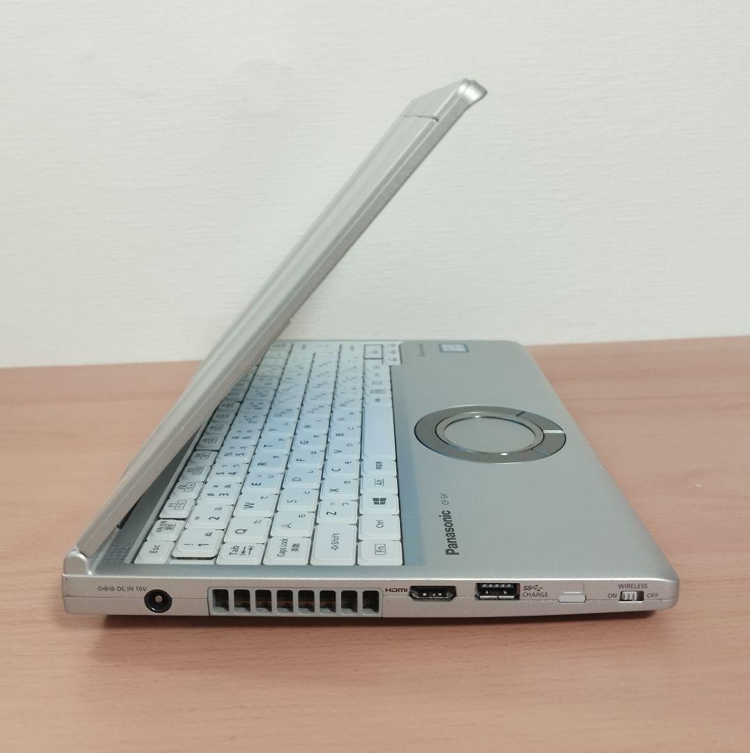 レッツノートCF-SV7 i5/8GB/256GB/office付き永続版⑩