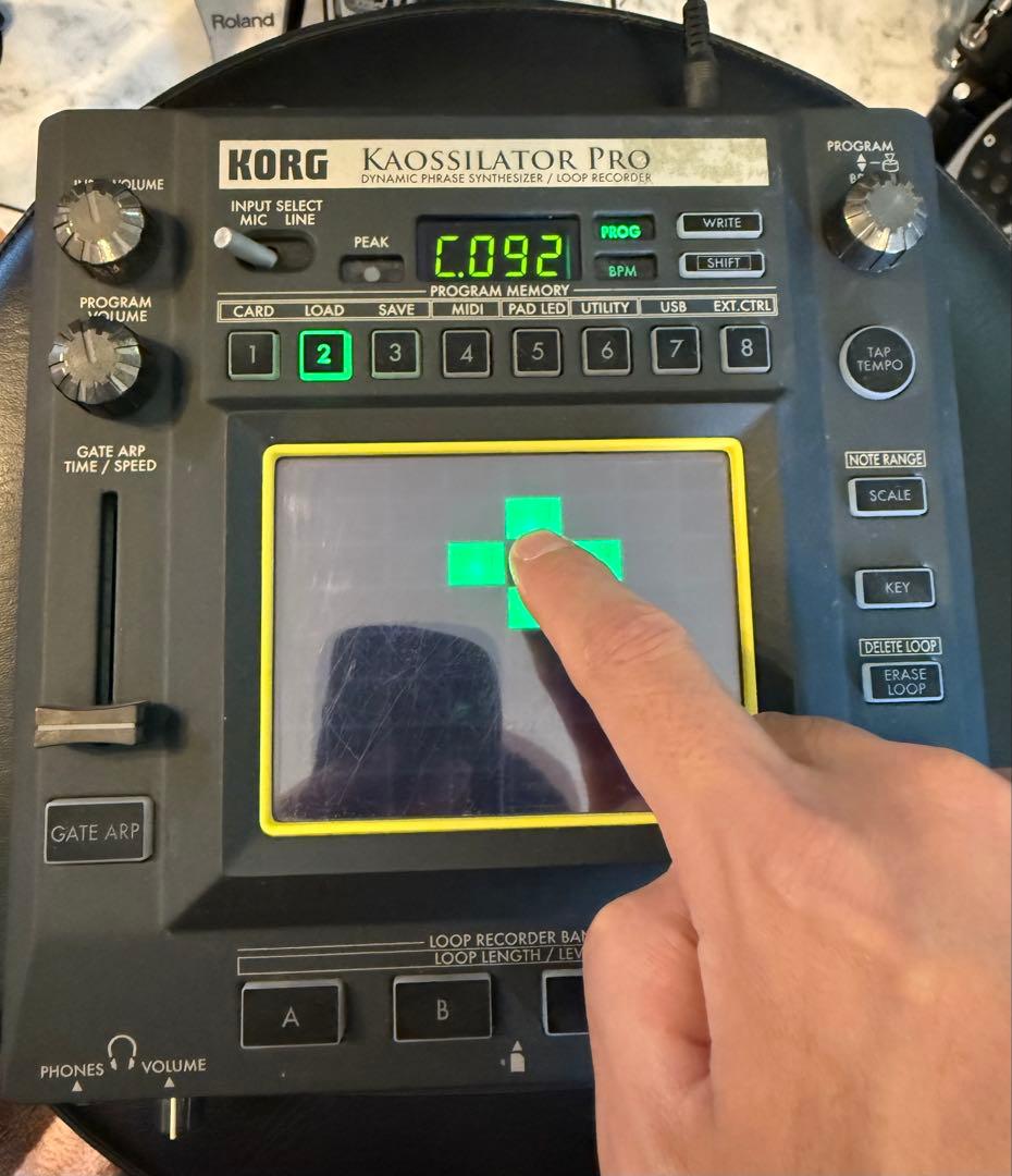 KORG KAOSSILATOR PRO 本体 ACアダプター付き