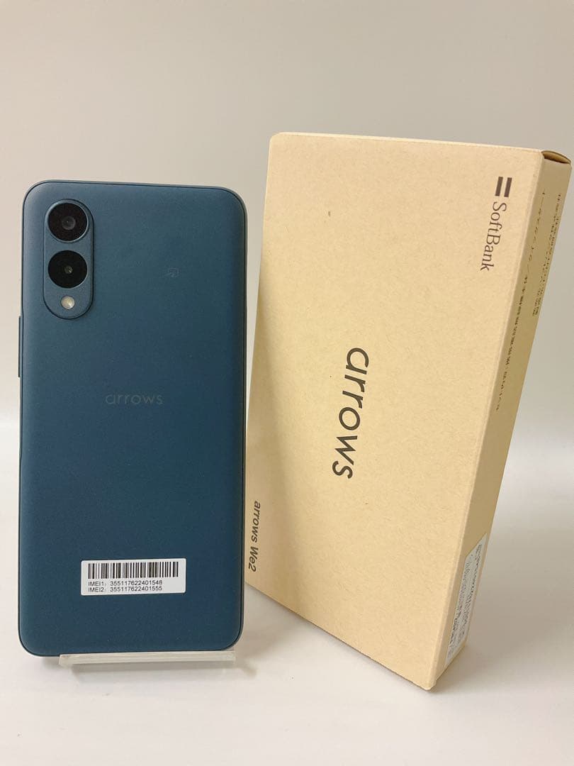 【新品同様】 ARROWS We2 ネイビー 【即日発送】