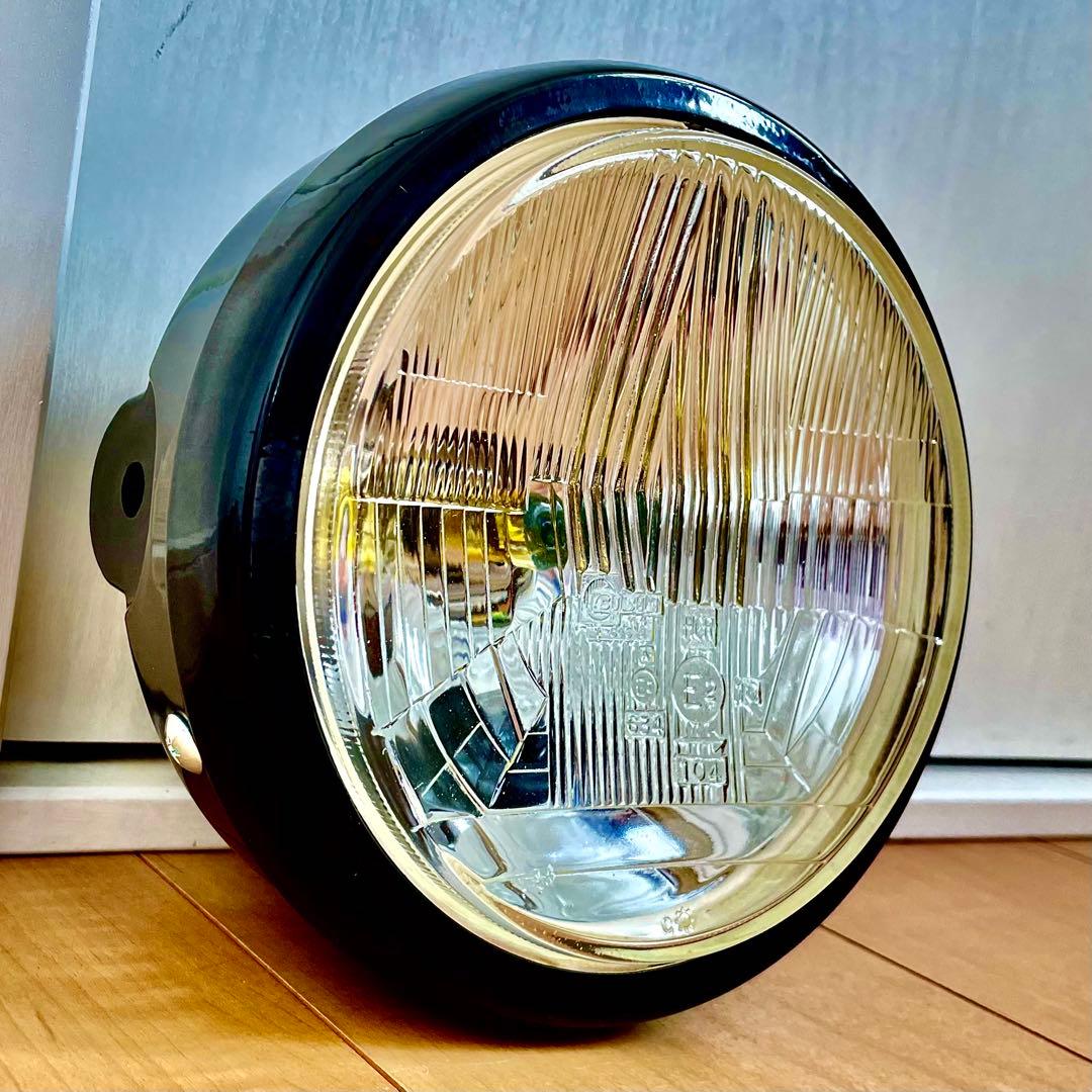 当時物 CIBIE シビエ 凹み ヘッドライト 160 CB250T マーシャル