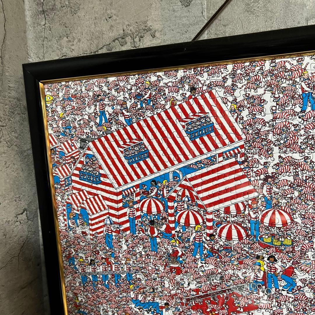 ウォーリーをさがせ　ビンテージ　ジグソーパズル　アンティーク　アメリカン　トイ