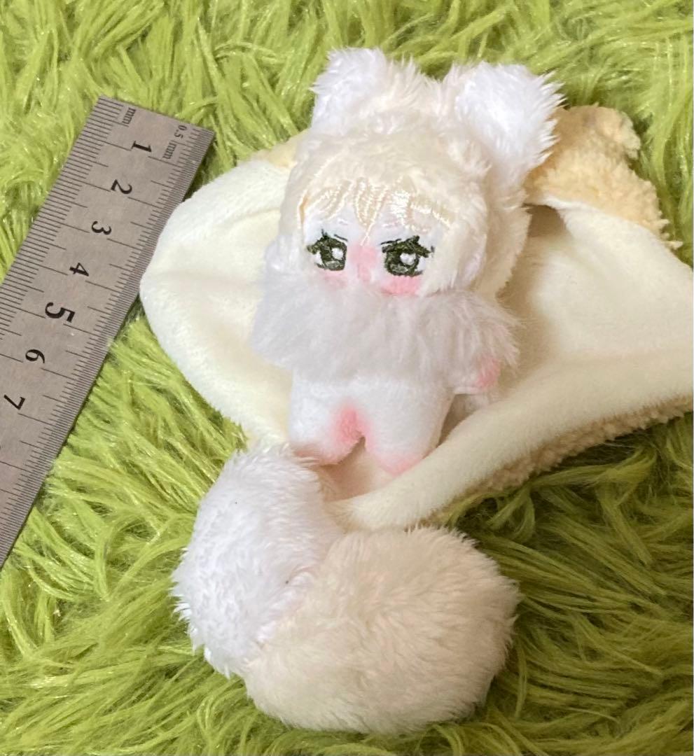 自作ぬいぐるみ・まつ毛の男の子