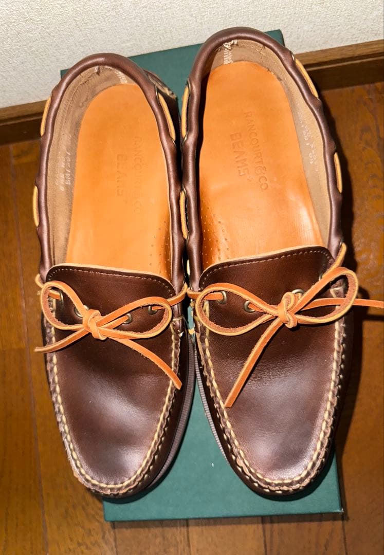 靴 RANCOURT&Co./Gilman Camp Moc Chromexcel