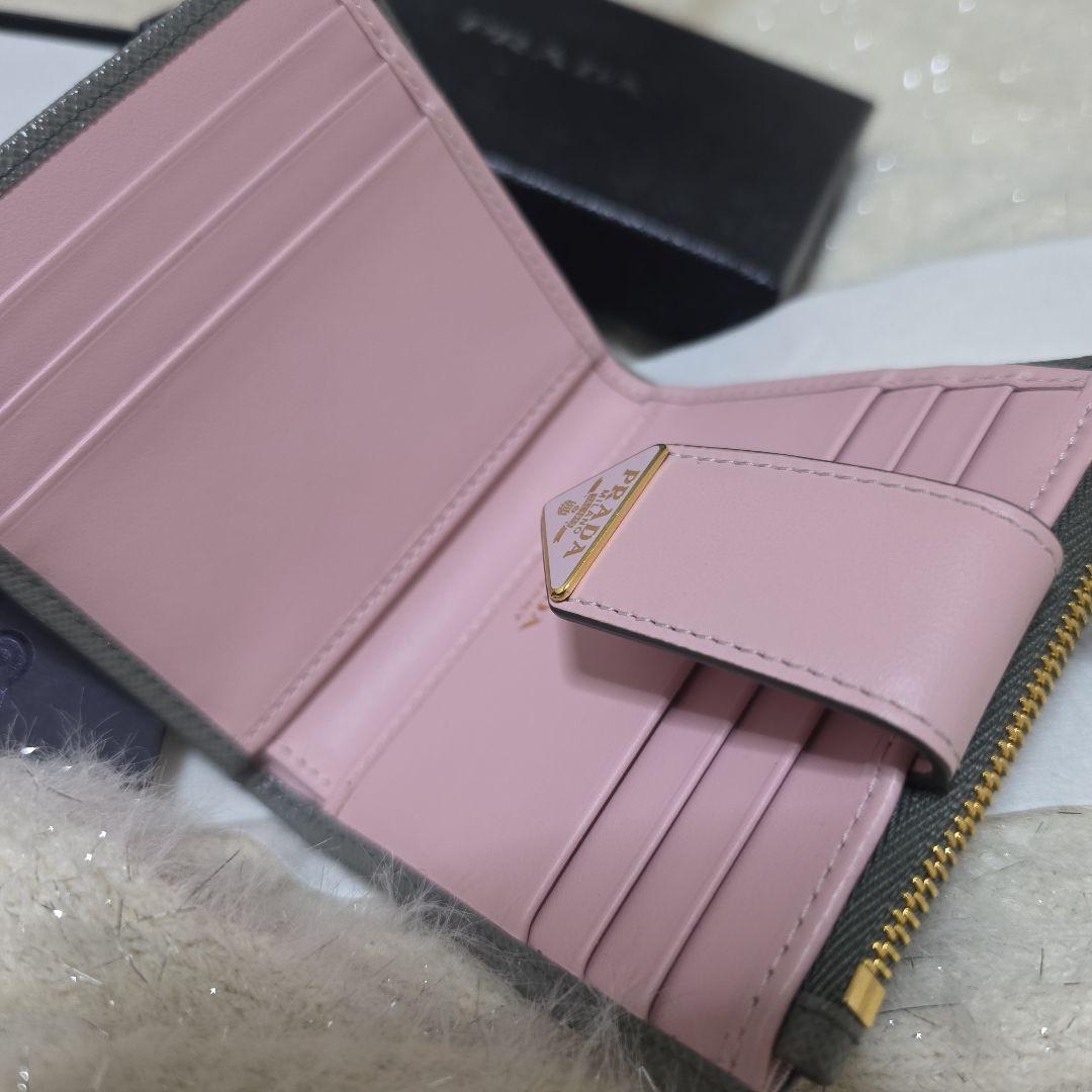 PRADA お財布 美品 ミニバッグに 確実正規品 プラダ サフィアーノ