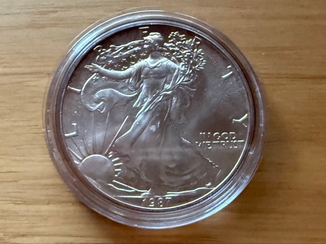 1987年 アメリカ合衆国 イーグル銀貨