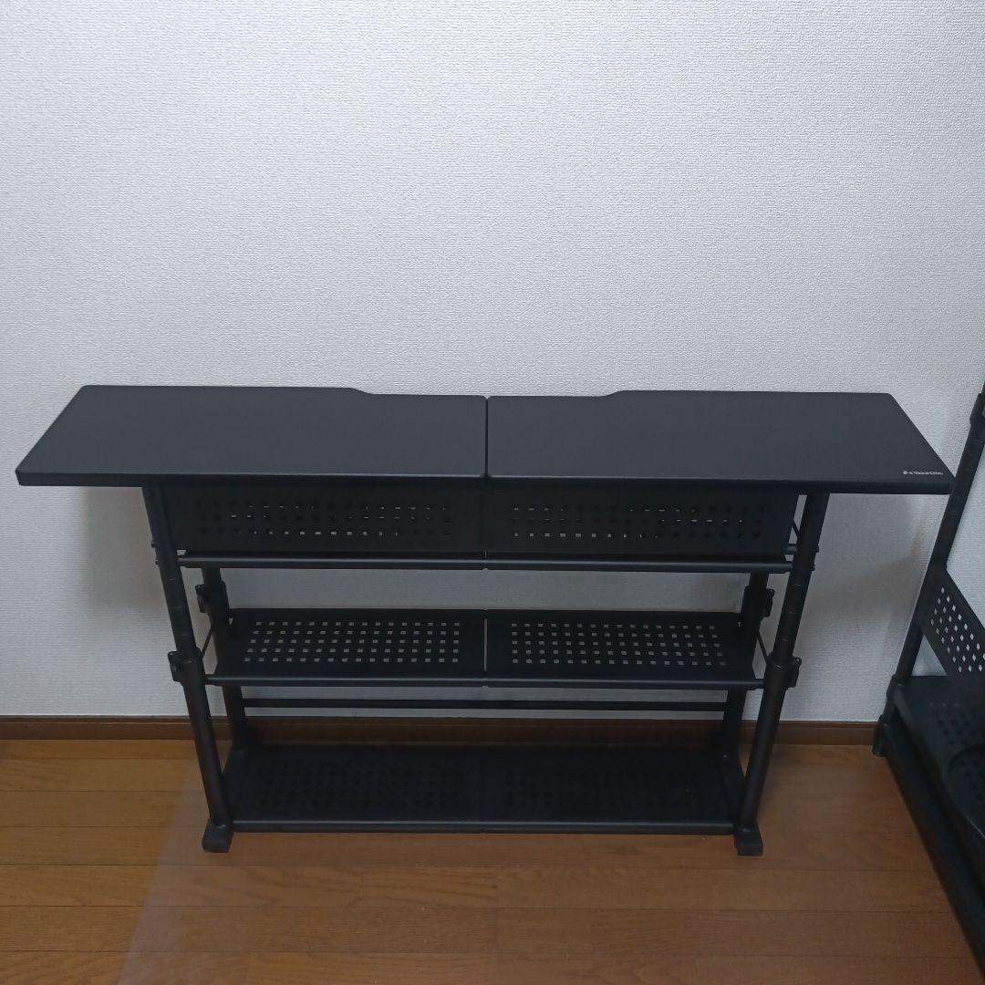 Bauhutte バウヒュッテ BHC-1200H-BK エクステンションデスク