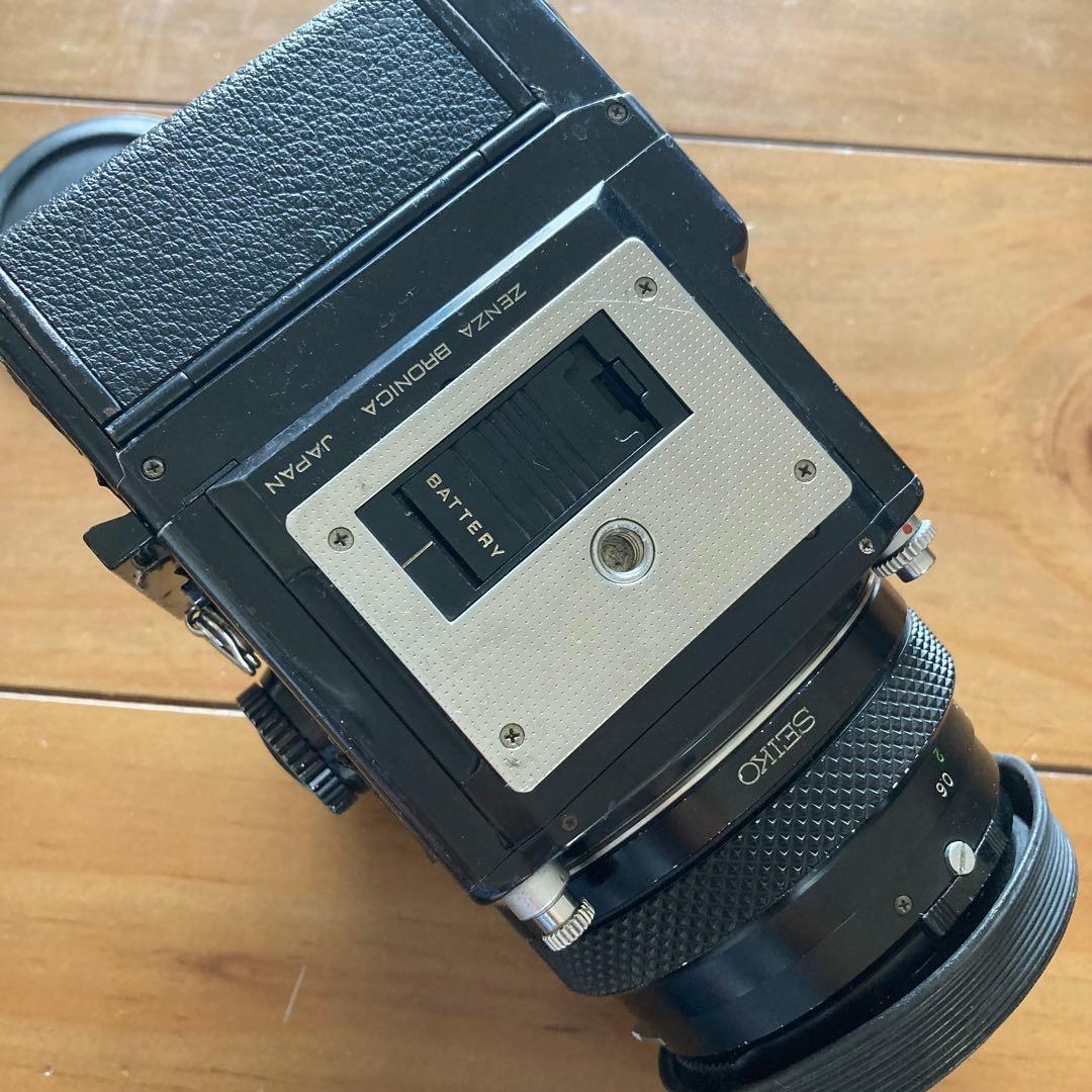 ZENZA BRONICA ETRS 50、75mm 中判フィルムカメラ 難あり