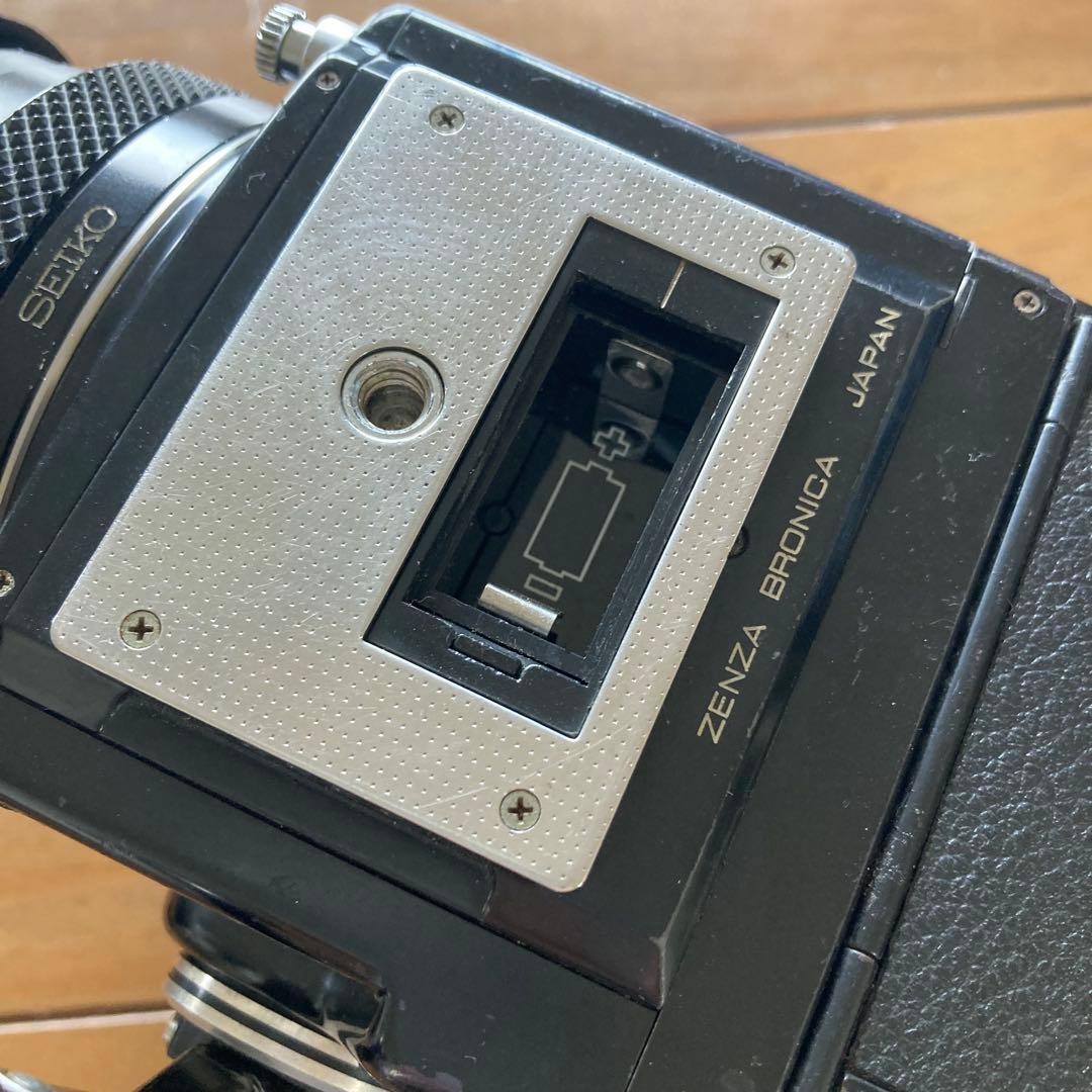 ZENZA BRONICA ETRS 50、75mm 中判フィルムカメラ 難あり