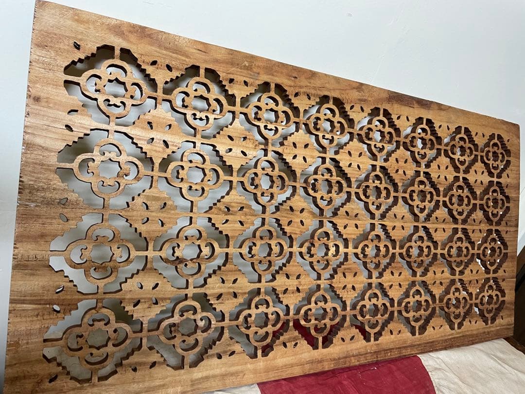木彫り板装飾