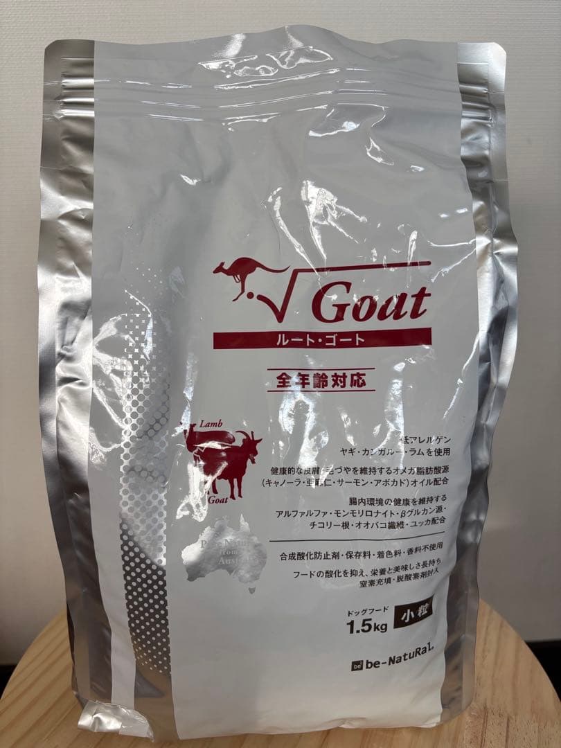 be-Natural Goat ドライフード 4.4kg＋1.5