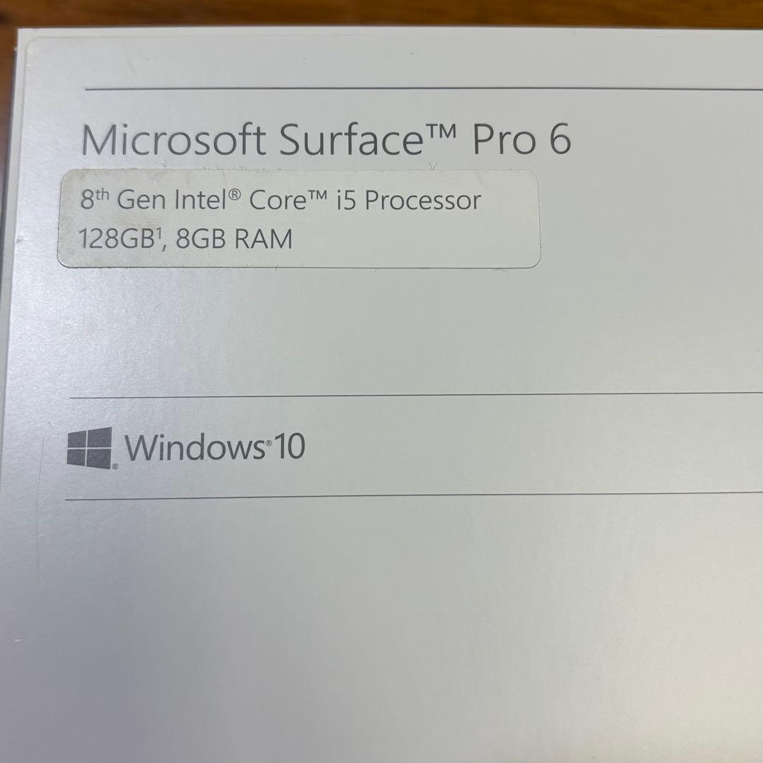 Windowsノート本体 Microsoft Surface Pro 6