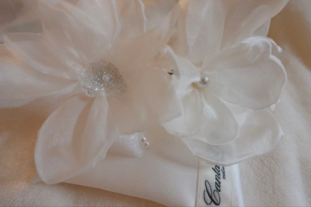 カンタベッラ　ヘッドフラワー　シルク100%