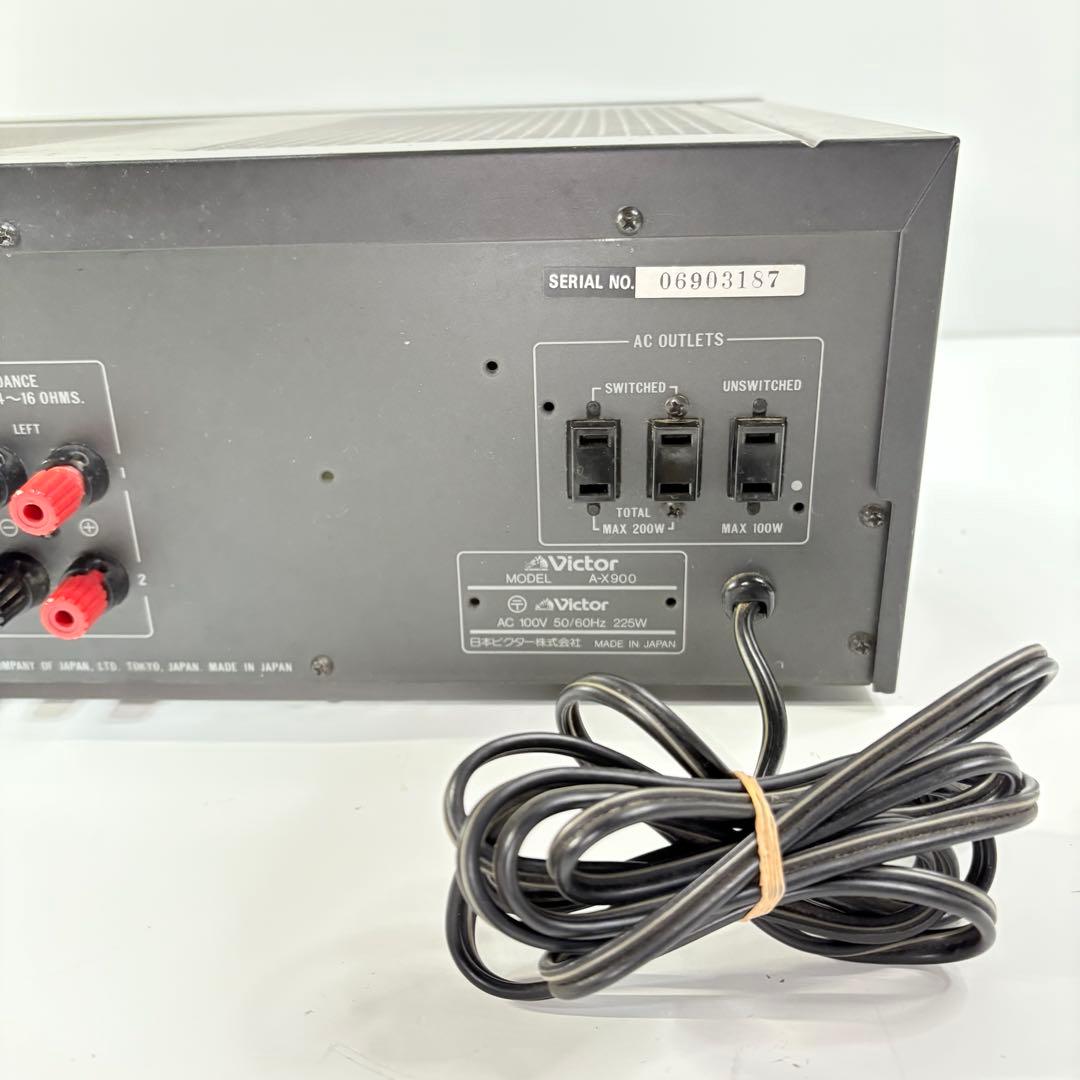 【完動品】Victor ビクター プリメインアンプ A-X900(2103)