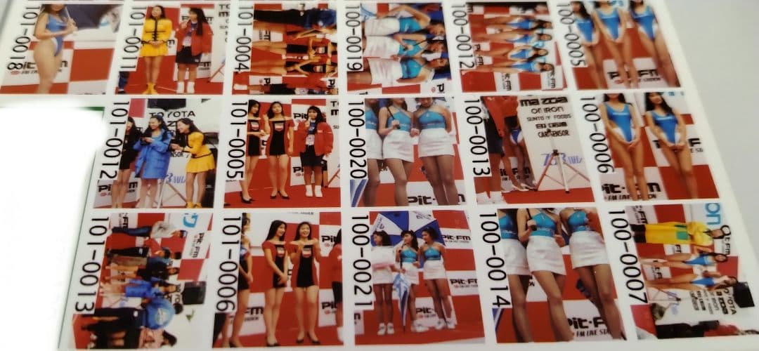 レースクイーン　写真　はがきサイズ　80枚　アイドル　タレント