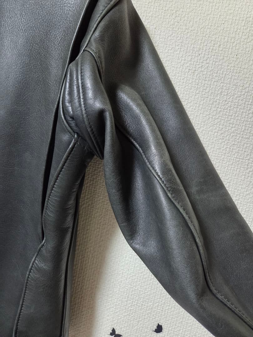 schott 641 シングルライダースジャケット36