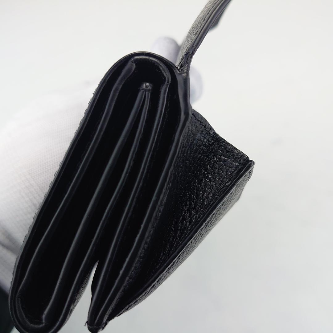 【ちょこ様用】ロエベ　Wホック　三つ折り財布（箱・内袋付き）　1202