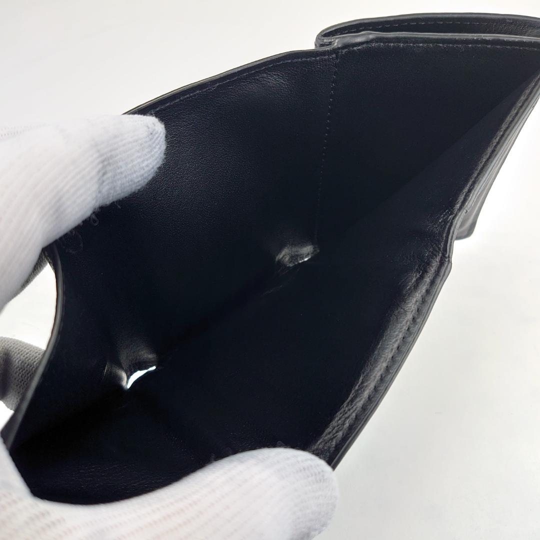 【ちょこ様用】ロエベ　Wホック　三つ折り財布（箱・内袋付き）　1202