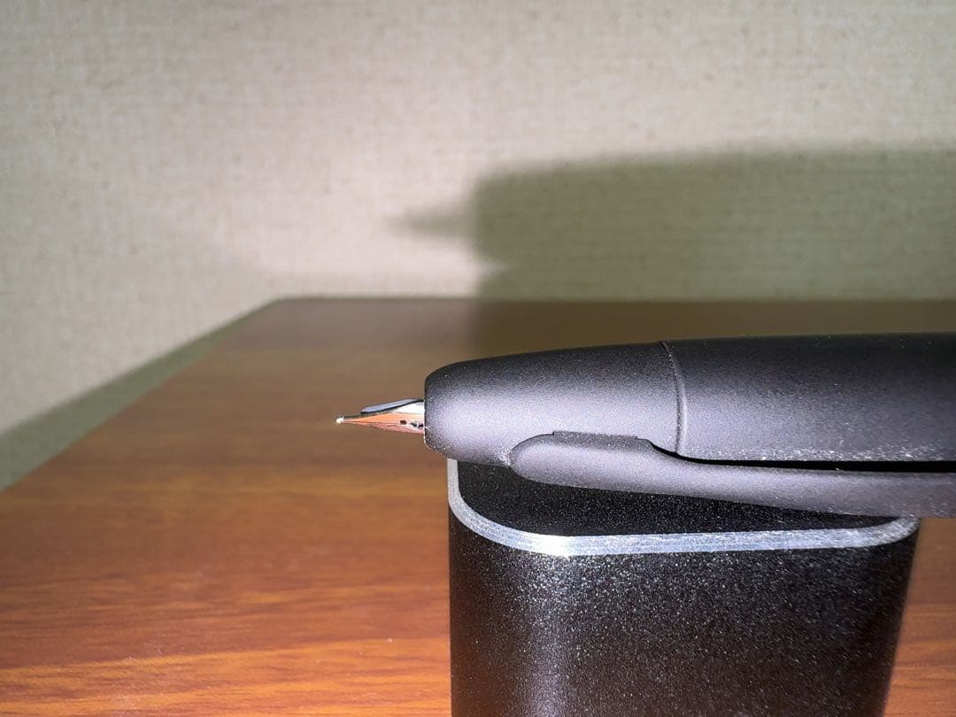 パイロット PILOT キャップレス マットブラック 18K/F