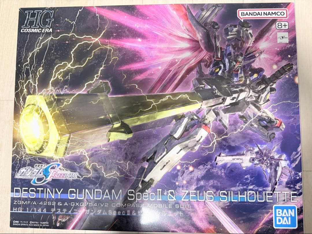 新品 HG デスティニーガンダム SpecII ゼウスシルエットガンプラ
