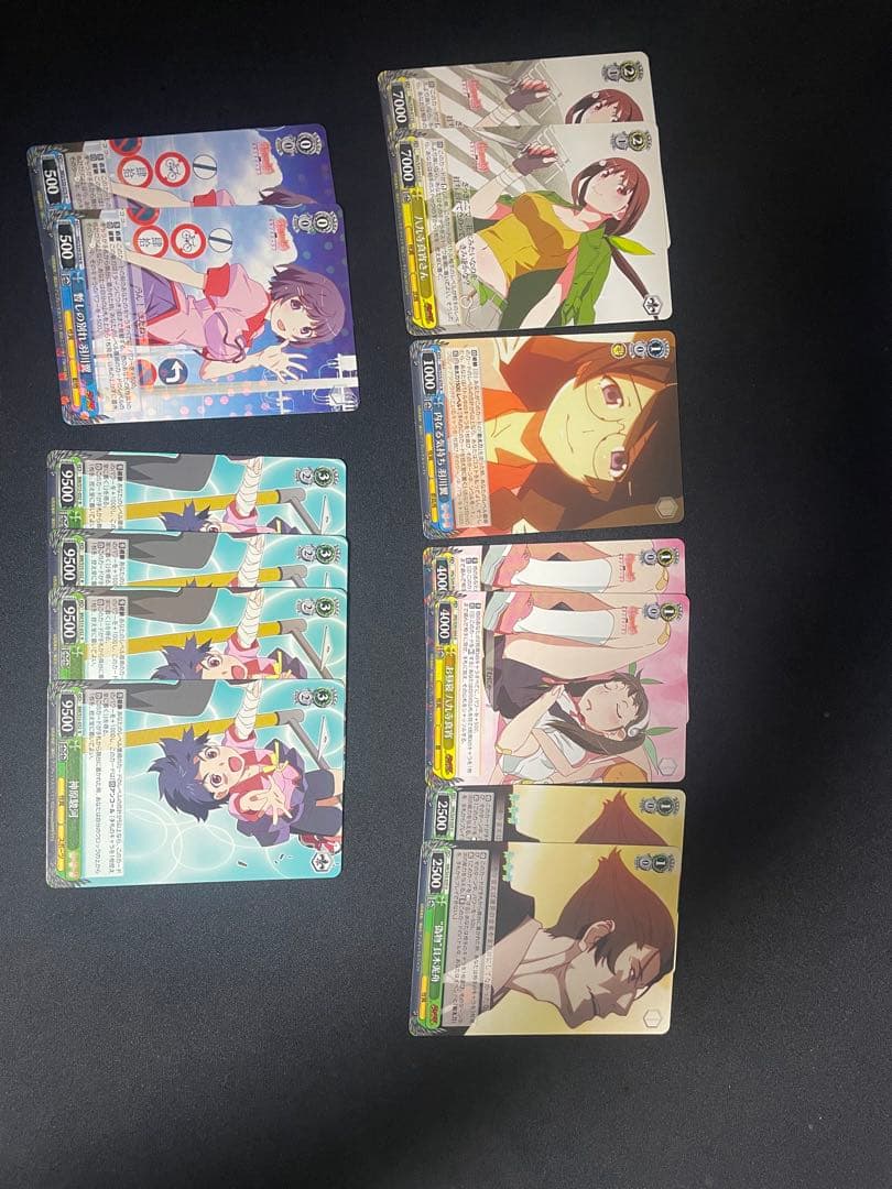 ヴァイスシュヴァルツ　化物語　デッキ