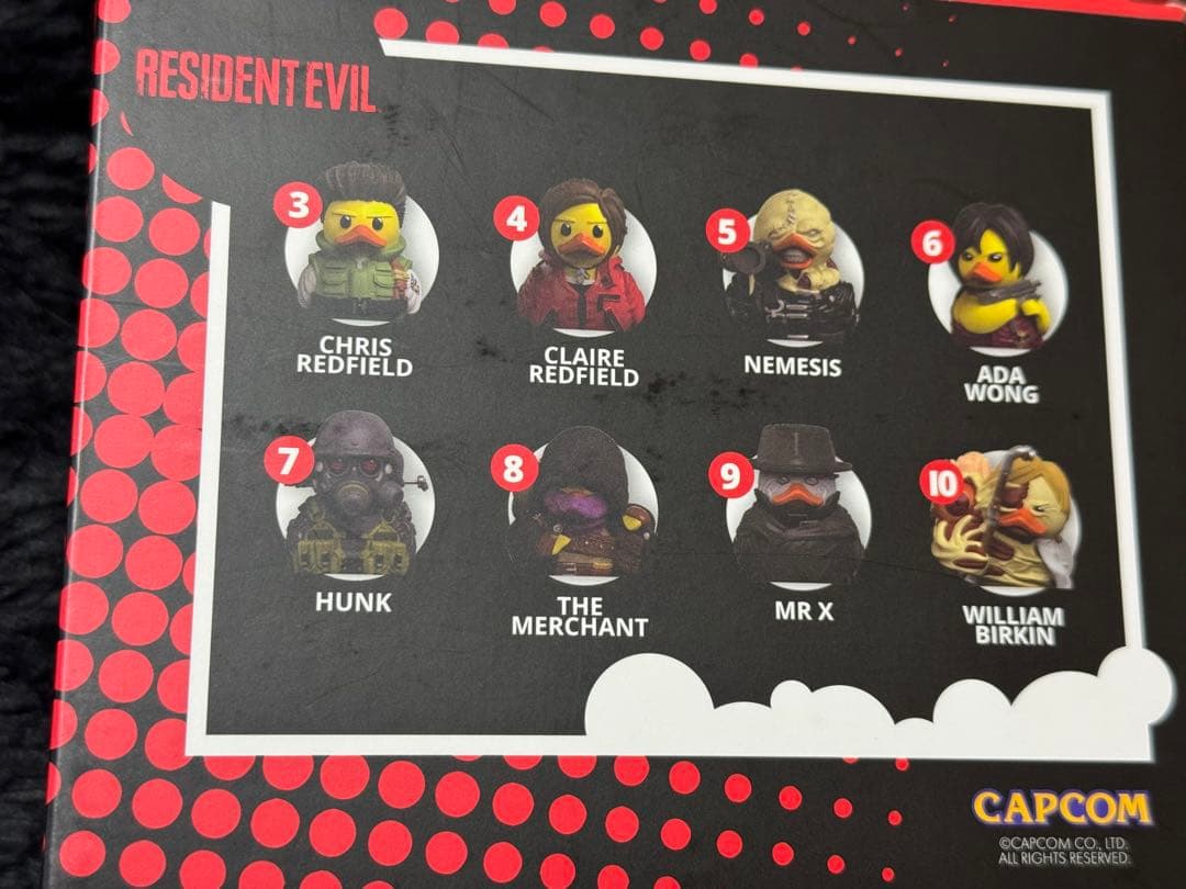 TUbbz コスプレダック BOX バイオハザード ハンク フィギュア