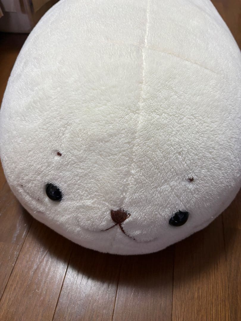 しろたん ぬいぐるみ 特大サイズ レトロ