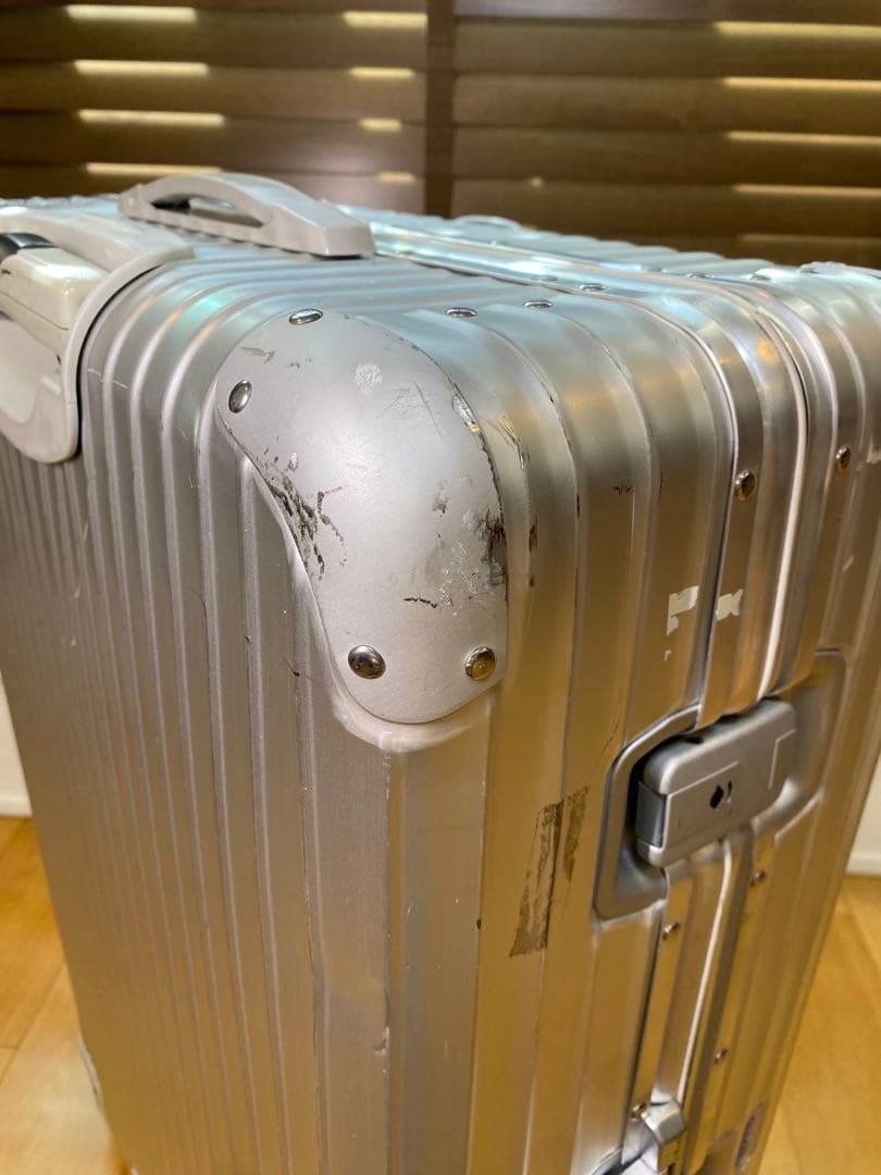 【廃盤】【レア】リモワ　RIMOWA 大型サイズ　おそらく104L