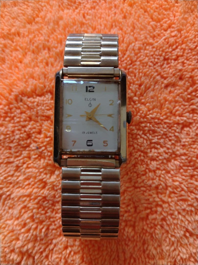 ELGINエルジン 腕時計 ビンテージ アンティーク手巻き スパイデル アメリカ