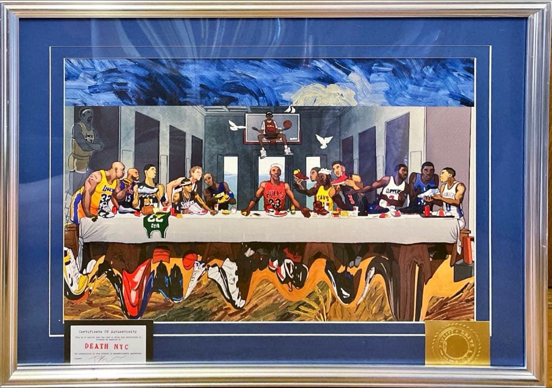 額込 世界限定100枚DEATH NYC アートポスター 現代アート 38