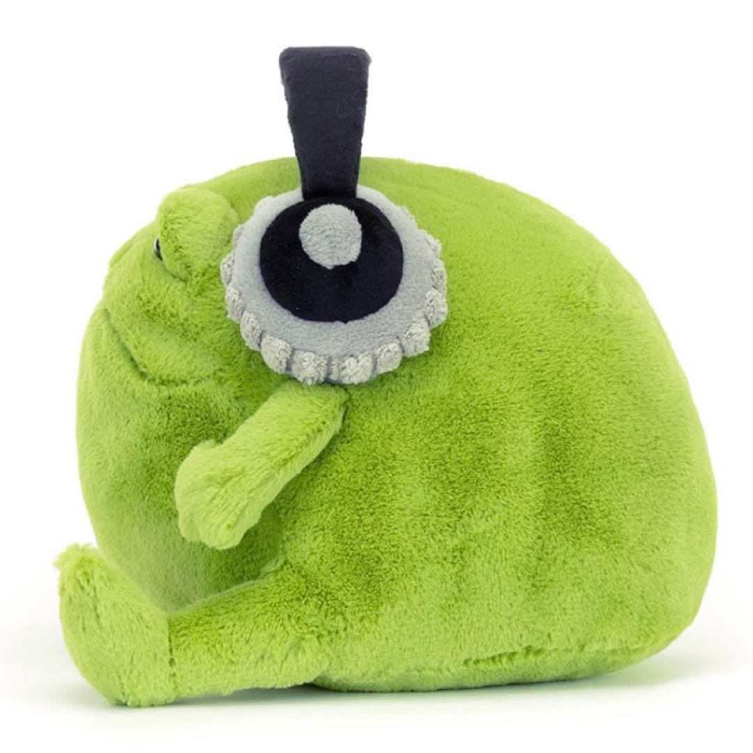 新品　ジェリーキャット　カエル　かえる　蛙　frog ヘッドホン　イヤホン