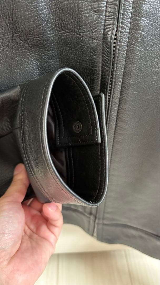 超美品ワコマリア シングルライダース 08AW サイズXL