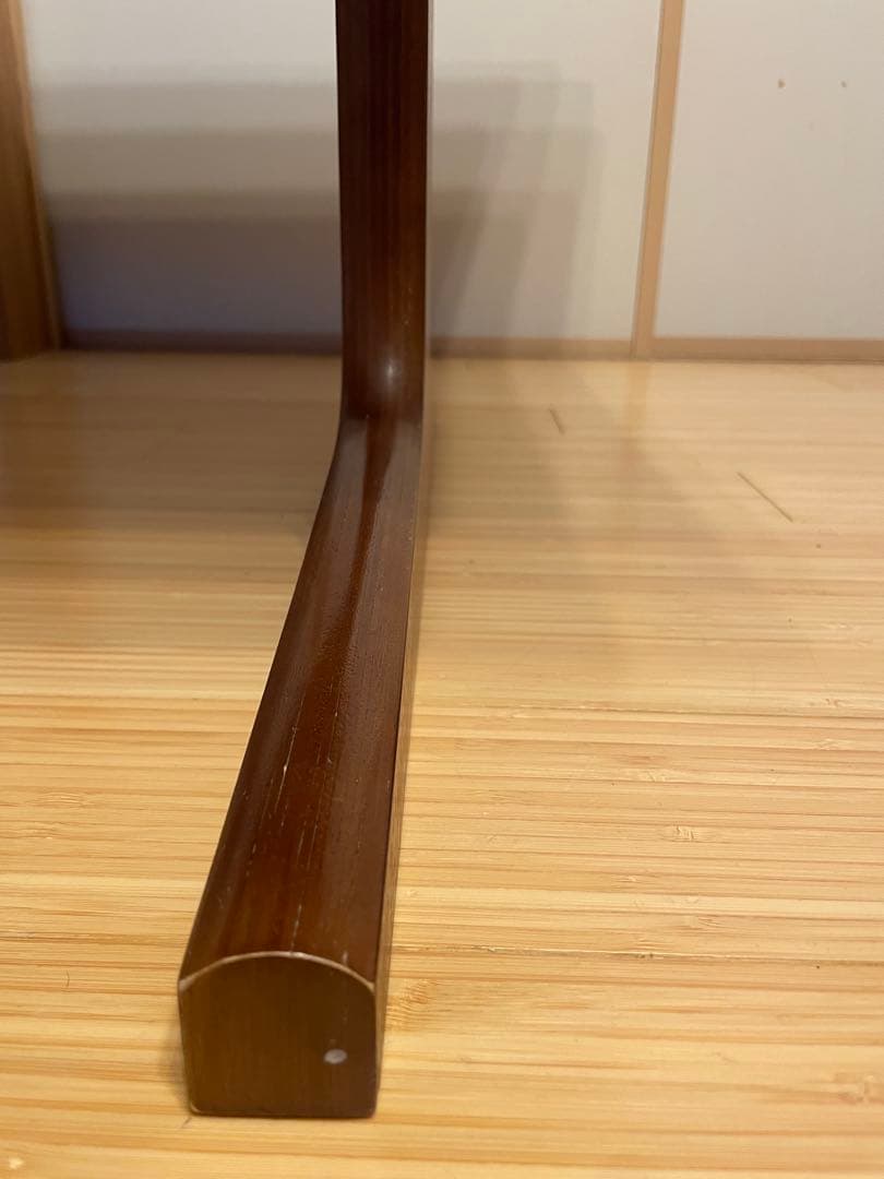 【送料込み】無印／リビングでもダイニングでもつかえるテーブル２・ウォールナット材