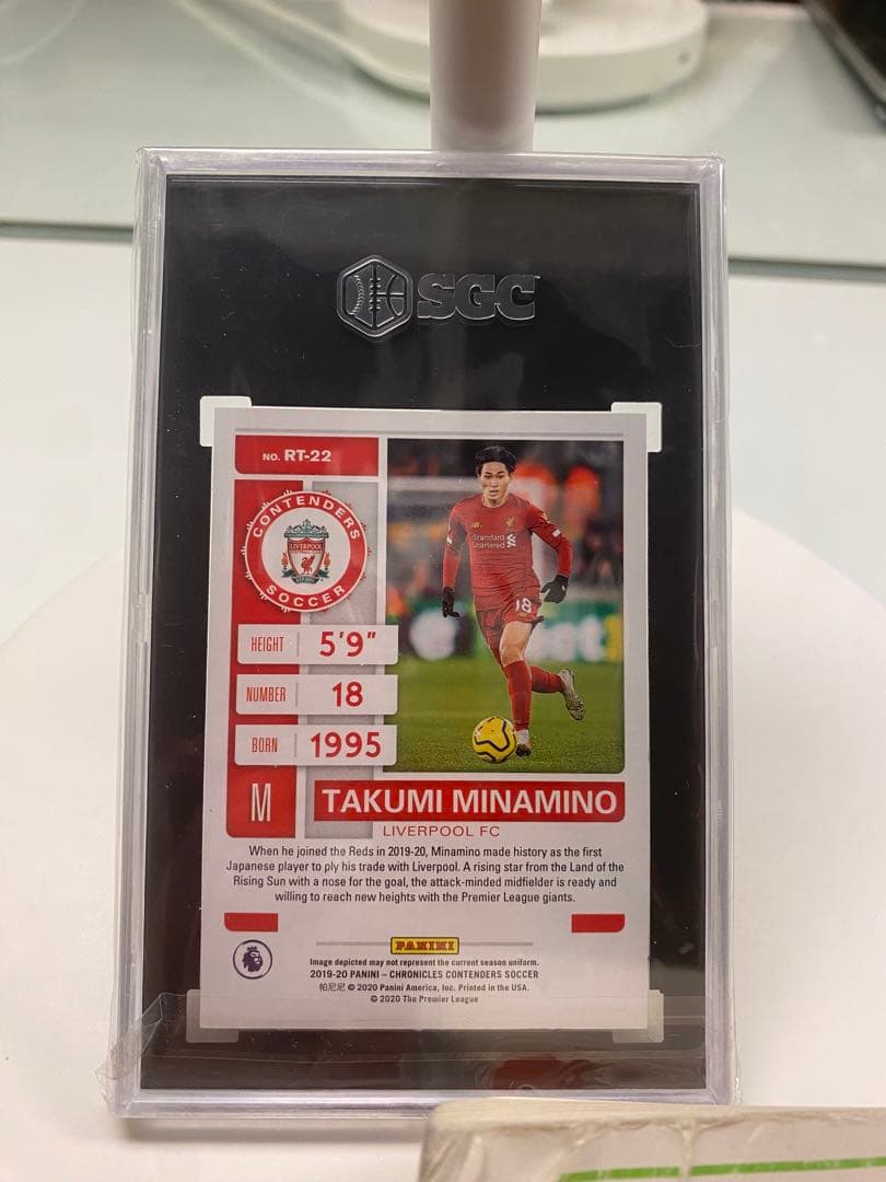 SGC10 南野　拓実　ルーキーカード　レッド