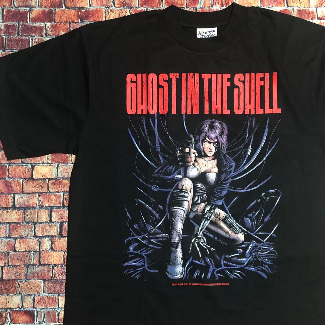 【Tシャツ】攻殻機動隊 GITS アニメ 映画 古着 希少 正宗士郎 XL レア