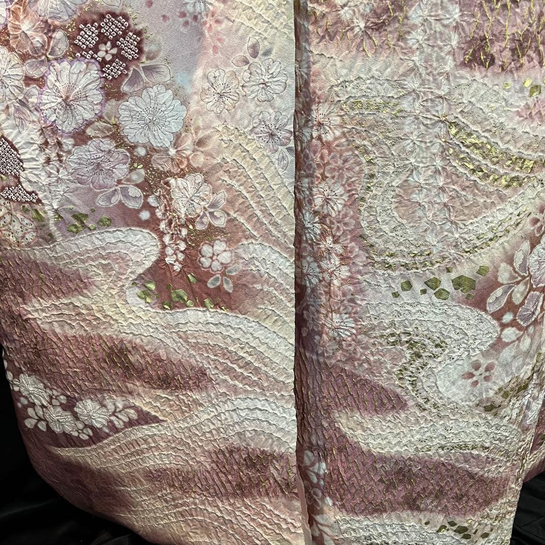 振袖フルセット■辻が花■花絞り■関芳■新品オーダー■正絹■成人式振り袖